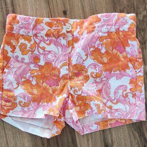 Janie and Jack Clementine Blooms dressy shorts